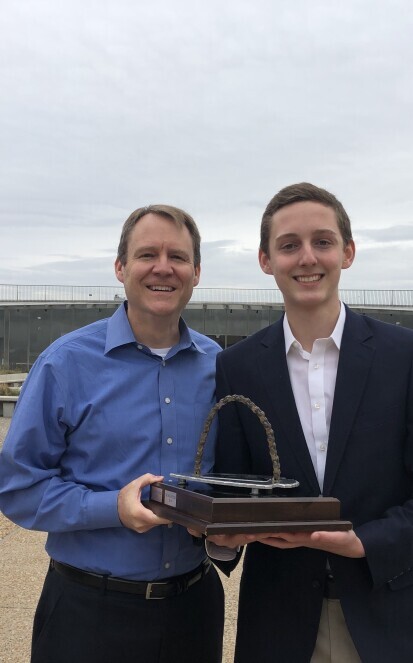 Ron Laue at the Arch