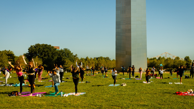 Just Breathe Yoga Series | Gateway Arch Park Foundation