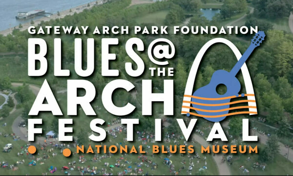 Blues at the Arch Festival video title screen