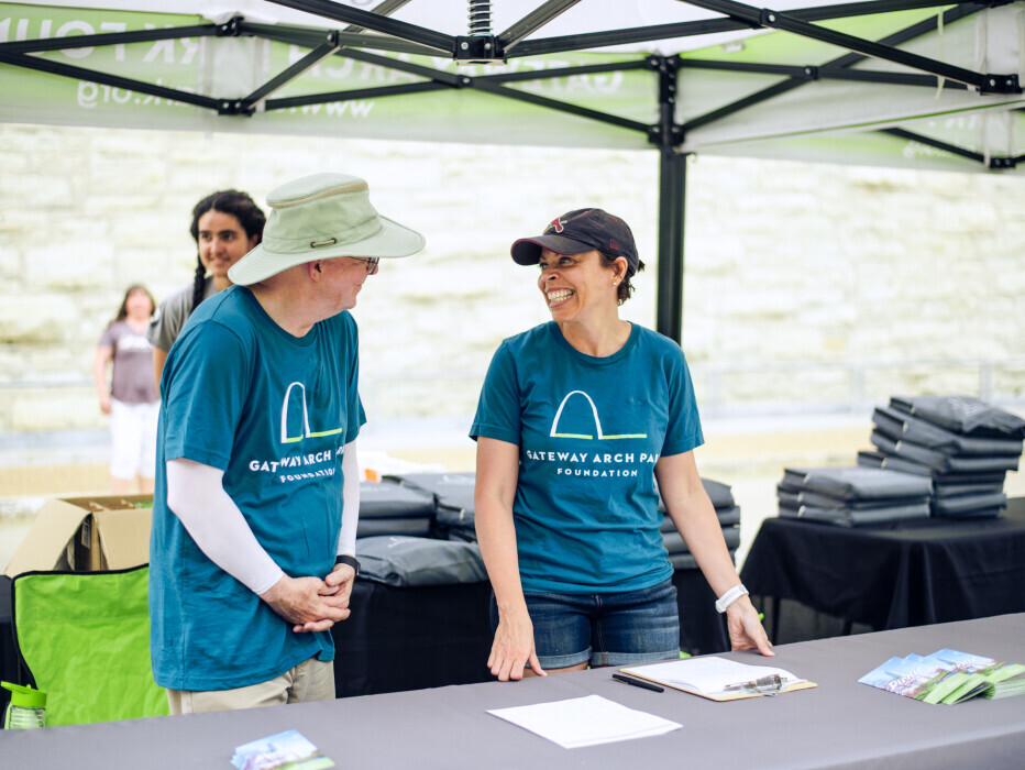 Picnic In Your Park volunteers