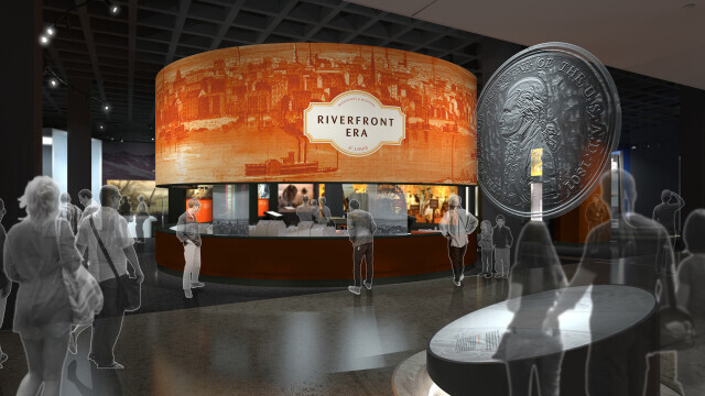 Rendering of updated Museum