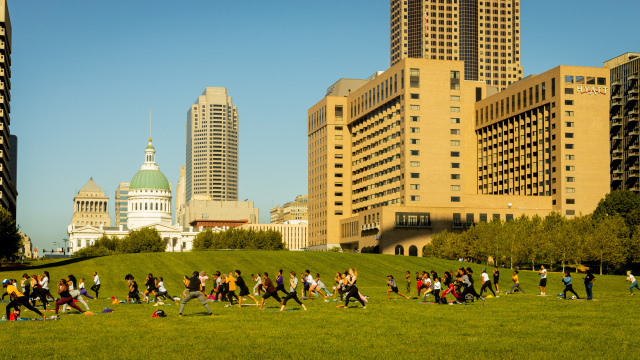 Just Breathe Yoga Series | Gateway Arch Park Foundation