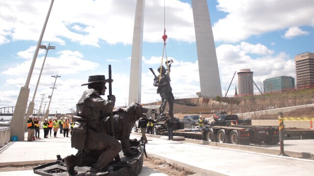 Captains Return Statue