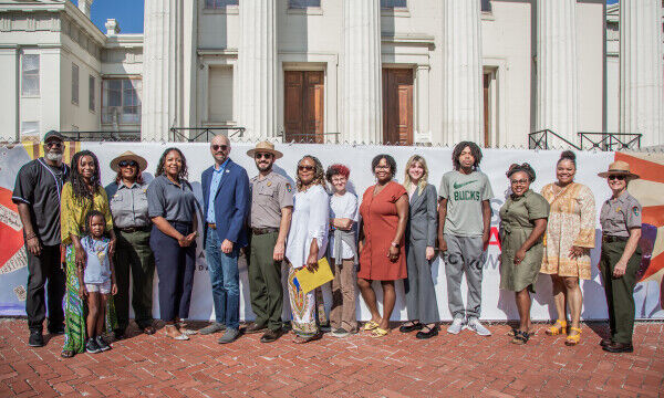 Old Courthouse Mural Unveiling