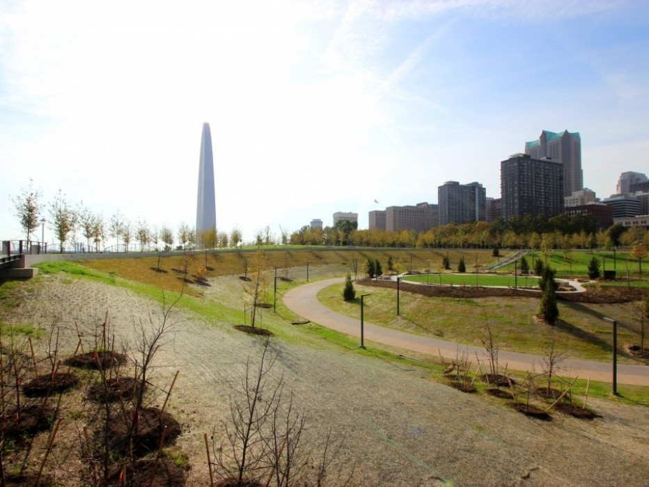 The North Gateway features 7.5 acres of new park space for visitors to enjoy.