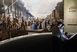 1852 Levee Mural